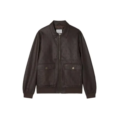 GUESS Коричневые Мужские Куртки