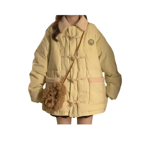 JZWSTUDIO Хлопковый пуховик женский