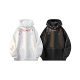 Белый + Черный [Флисовая подкладка, 2 штуки]