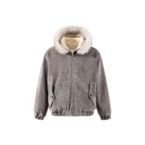 SIRYIN SPACE Old Деньги Золотисто-коричневый Унисекс Пуховики