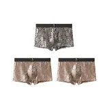 [100% cotton, дышащий] Темно-серый + Коричневый + Коричневый