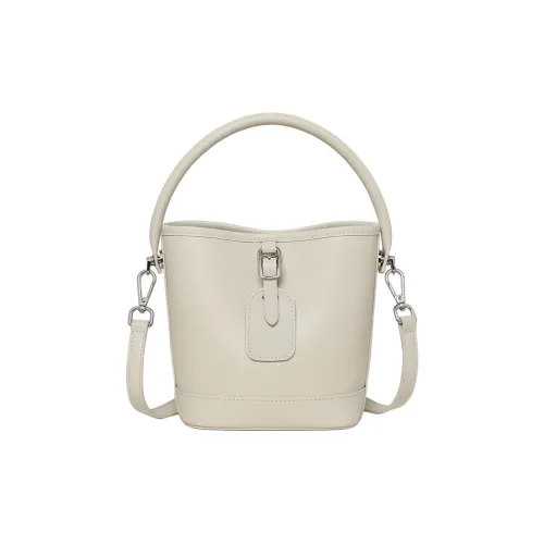 MILLIE'S Сумка через плечо из коровьей кожи стандартная женская цвет экрю кофейный