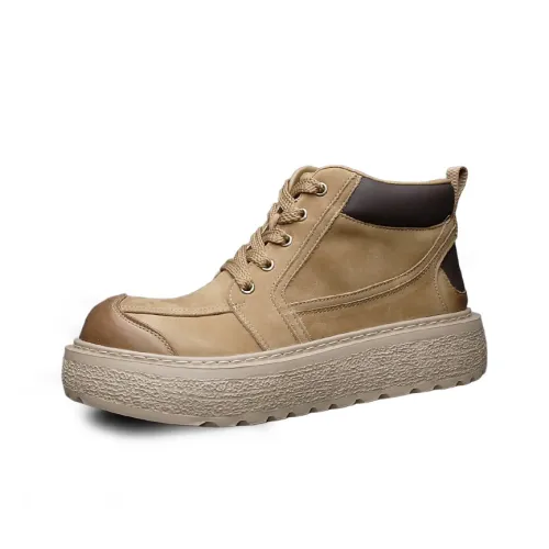 SENJIALUO Короткий ботинок Martin каблук 3,5 см мужской