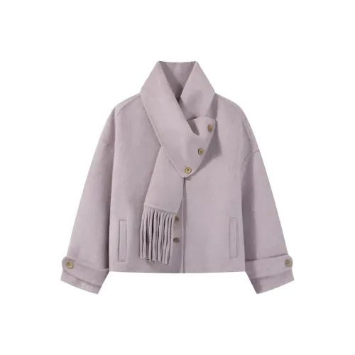 SEAR OFFICIAL Бархат Feel Пальто Женское