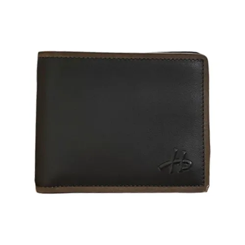 Hush Puppies Бифолд Дизайн Кошелек Мужской Серый