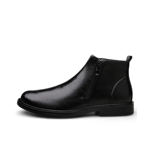 GONGNIULEITING Носки Crew Martin Boot Platform Men's