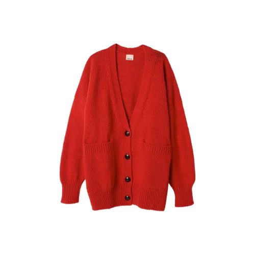 Babaà Red Women's Sweaters Бабаà Красный Женские Свитера