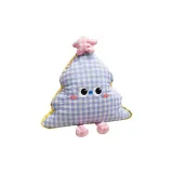 Синий, пузырьки, сетка, рождественские деревья, кукла