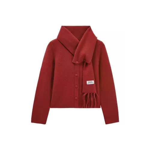 AIYIFU Красный Женский Трикотаж