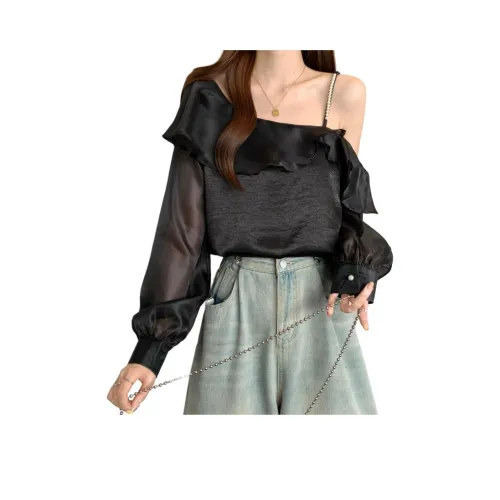 Cotton Gene Т-рубашка с оборванным рукавом женская