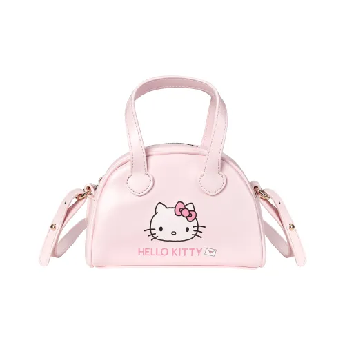 Sanrio Hello Kitty Синтетическая кожа Одно плечо Сумка Женская Розовая