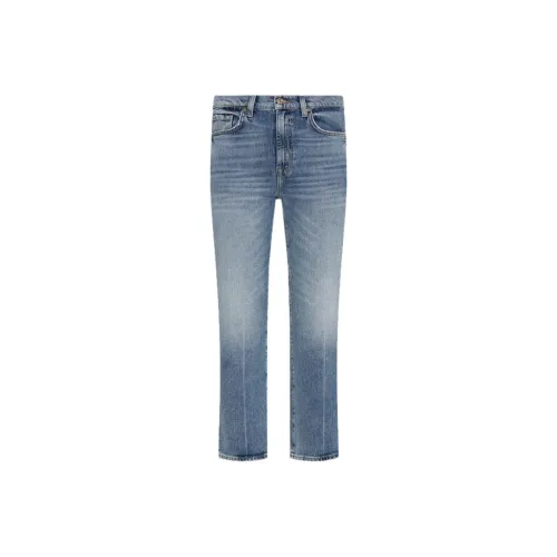 7 FOR Все MANKIND Джинсы Женские STRAIGHT CROP