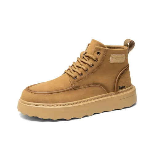 Bake Martin Boots Коричневый с флисовой подкладкой Мужской