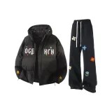 Чёрный + Чёрный Спортивные штаны