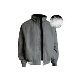 Gray (Улучшенный пуховик из 90% белого пуха утки)