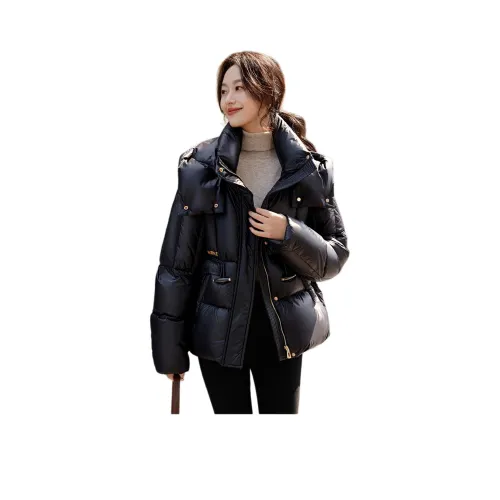 Mo Han Yi Mei Пуховик Женские Черный
