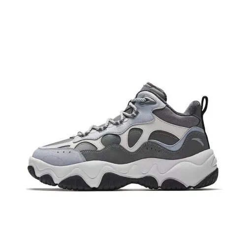 Anta Stream Fireflies Устойчивые к истиранию Термические Низкие Кеды Мужские Серые