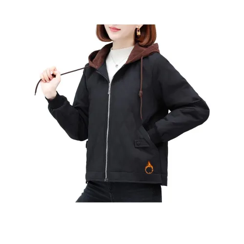 MOUSIDEYOUHUO Хлопковый пуховик женский