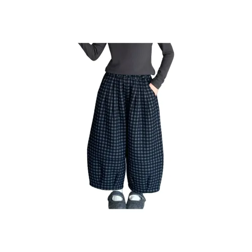 TELENT Флисовые подкладочные клетчатые штаны для детей