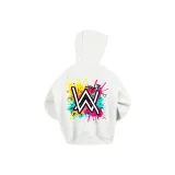 Белый с флисовой подкладкой - Граффити Jiahao