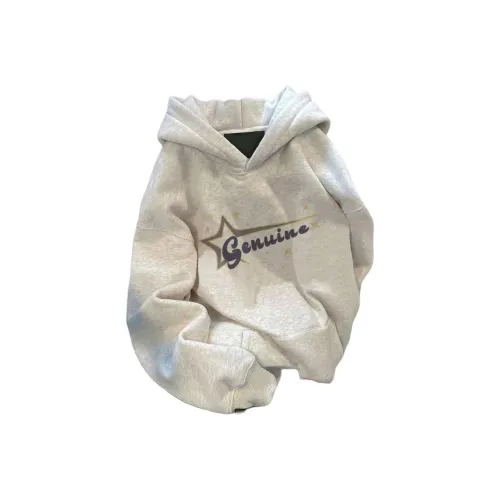 GOYN Белый Серый Флисовая подкладка Мужской Свитшот