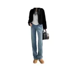 Светло-синие штаны из толстого флиса