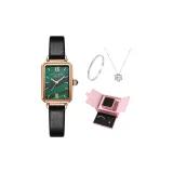 UC0038-Павлиний зеленый ремень [Двойной, распакованный, розовая коробка + браслет-ожерелье]