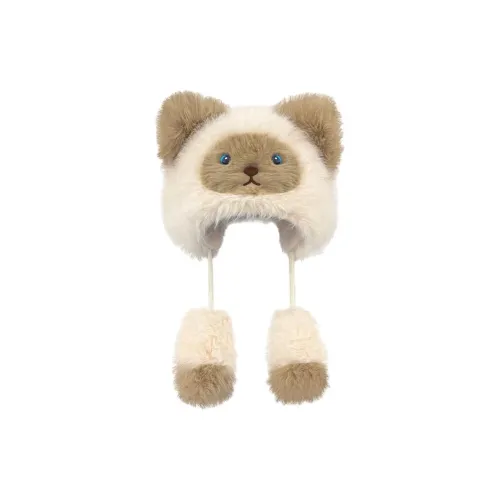 Ai Jiawei Плюшевые капюшоны и плюшевые шапки унисекс