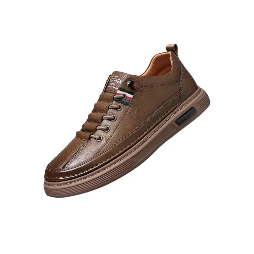 AOLUN Повседневные кожаные туфли для мужчин