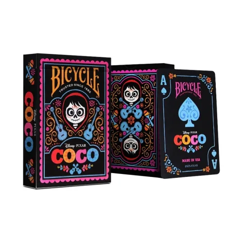 Велосипед Disney Collaboration Merch Collection Бумага Карточки Coco Dream Adventure Poker Texas Hold'EM Poker Pattern
