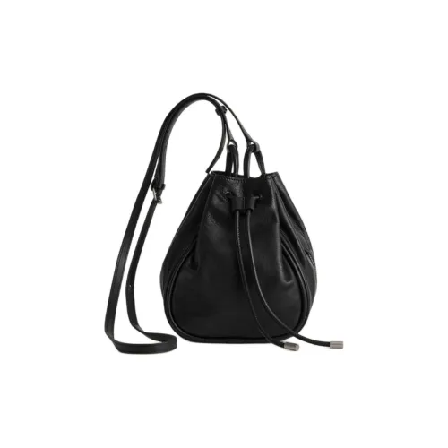 ZARA Collaboration Овчина Сумки через плечо Женские Черный