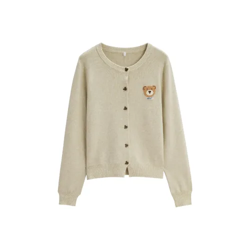 AIYIFU Овсяный Женский Трикотаж