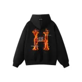 Black (Премиум полиэстер-хлопковый флис с подкладкой)