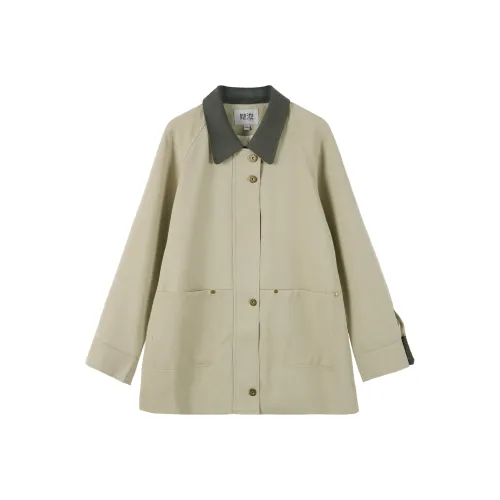 TOUCH Тренчкот Женский Хаки Зеленый