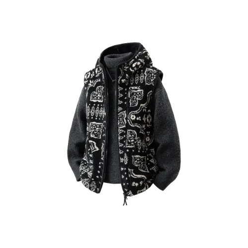 Caramella Черный Унисекс Жилеты