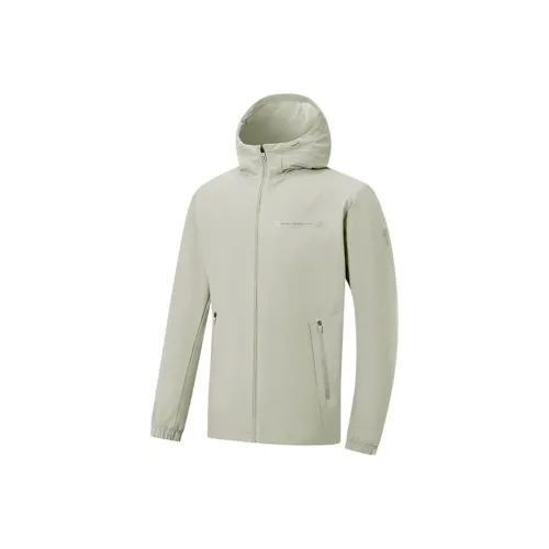 XTEP Светлый Деревянный Серый Мужской Тренч