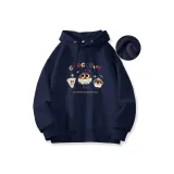 Темно-синий, флисовая подкладка