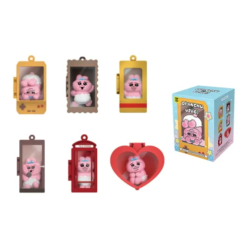 TOP TOY Opanchu Кролик Миниатюрная Коллекция World Украшение Слепые коробки Одиночная Слепая коробка Полная коробка 6 шт