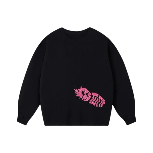 SSSTUFFF Черный Унисекс Свитшоты
