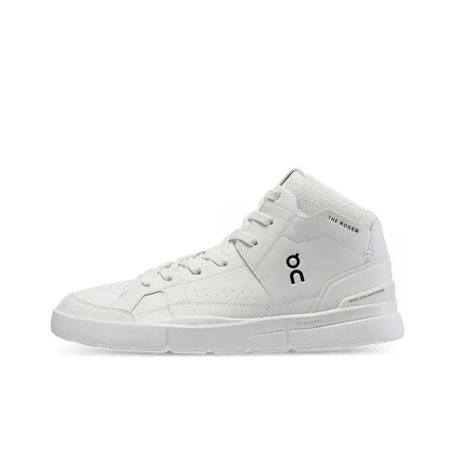 On x FEIDELEI The Roger Clubhouse MID Нескользящий Легкий MID Топ Скейтборд Кроссовки Мужские Белые