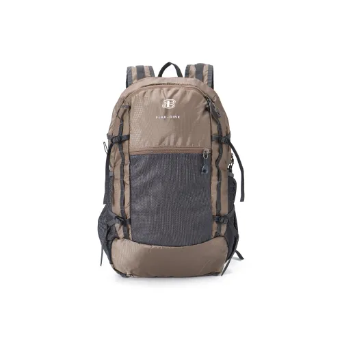 BEN SHERMAN Nylon Backpack Standard Unisex Coffee