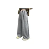 Серые штаны с флисовой подкладкой