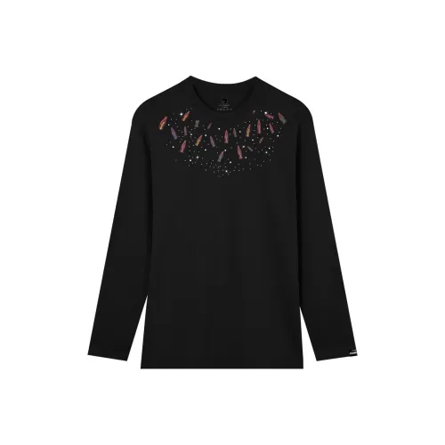 CCAABB Мужские черные T-рубашки