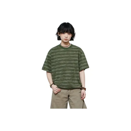 YIWANSHIDUO Полосы Унисекс T-рубашки