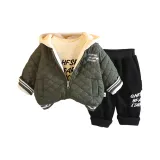 Армейский зеленый комплект из трех предметов