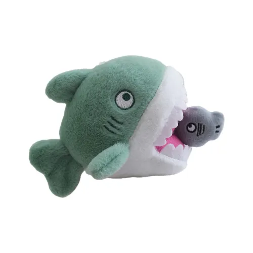 KALULU Прочный Bite Resistant Shark Charm Плюшевая Подвеска 14 см Длина Тела