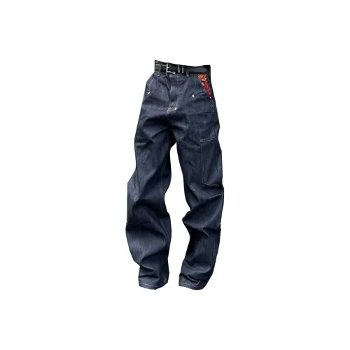 DOGANSON Blue Unisex Jeans DOGANSON Синий Унисекс Джинсы
