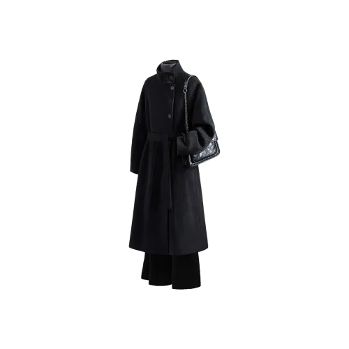 SIBAISHE Черный Серый Цвет Женский Пуховик