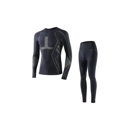 NACARADAR Черный Серый Цвет Женский Термокостюм