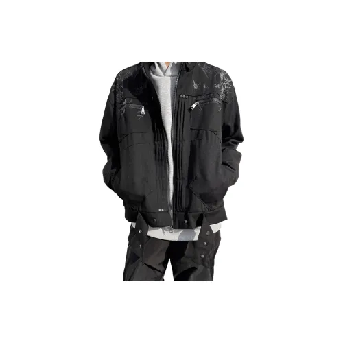 COMOWA Черный Унисекс Джинсовые куртки